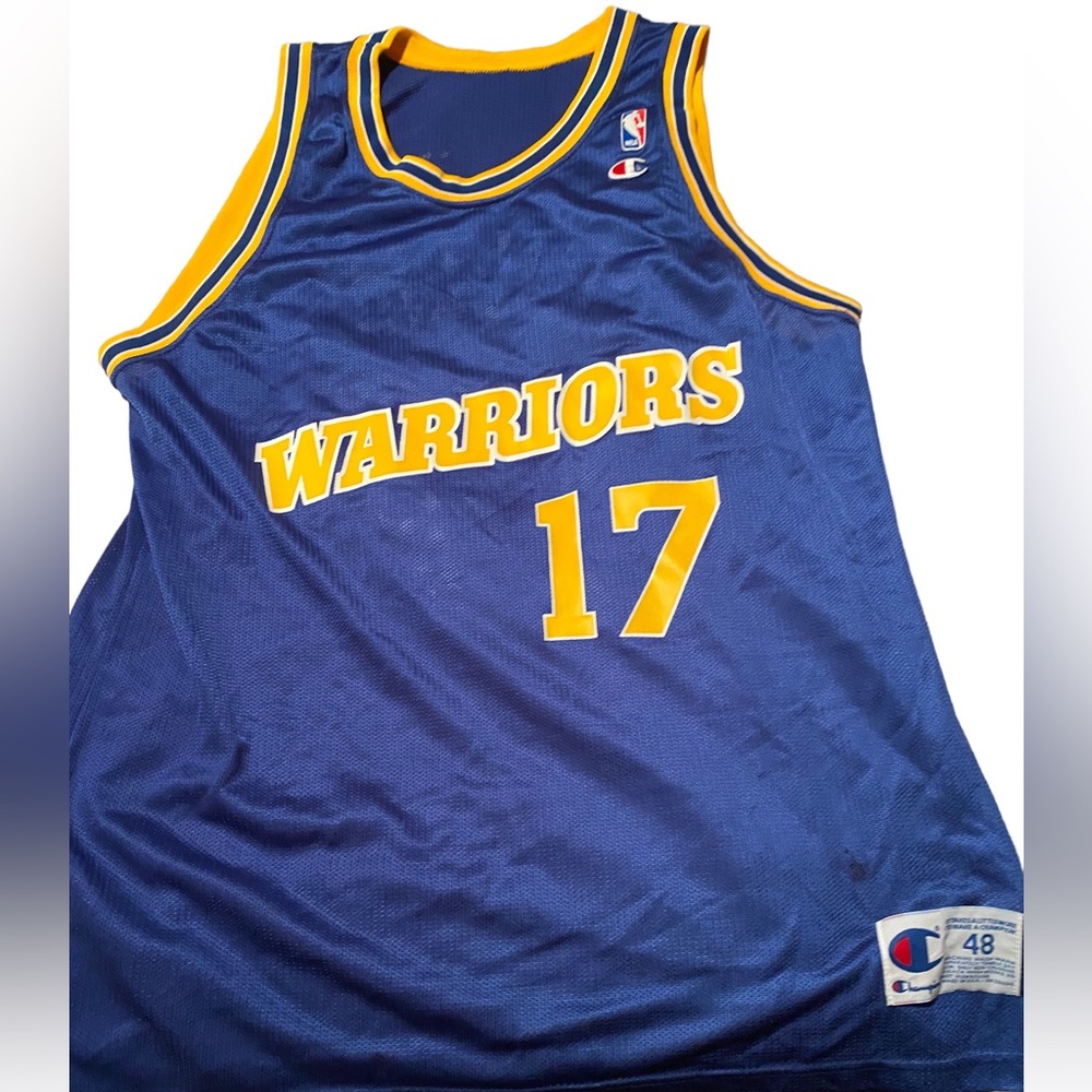Vintage 1990 Warriors Chris Mullin Road Jersey (Never worn or washed)